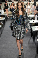 Платье Chanel с принтом